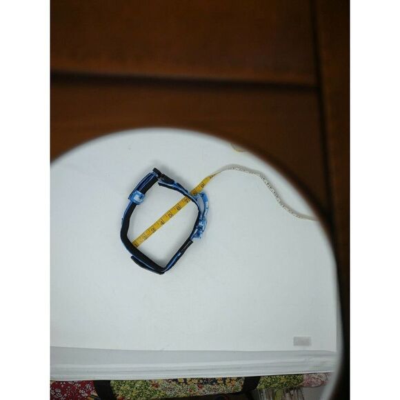 Dog Collar Blue Urban Camo With Flag Adjustable with Quick Release Fits 7 inch - Picture 8 of 8